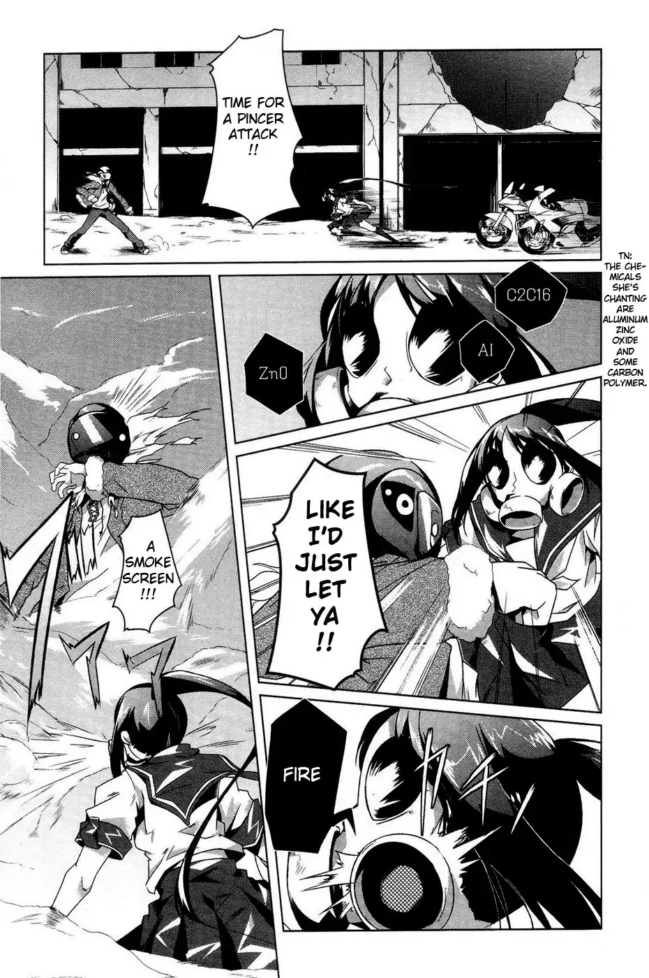 Gas Mask Girl Chapter 6 14